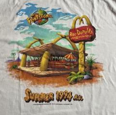 USA製 Hanes 90s Flintstones×McDonald's