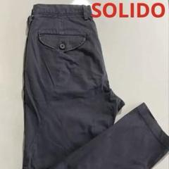 ★SOLIDO ダークグレー チノパンのサムネイル