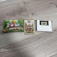 ゲームボーイアドバンスソフト　ワリオランドアドバンス
