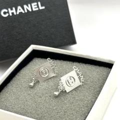 美品】CHANEL・シャネル・ピアス・ティアドロップストーン・ココ