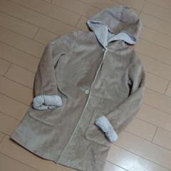 NIKO AND フード付きグレー系ファーコート 51DE1B7MD+L._UY350_.jpg