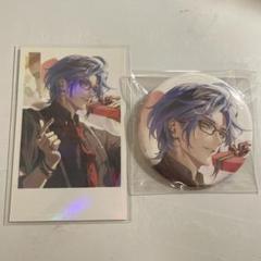 にじさんじ ヘックスヘイワイヤー Hex 誕生日 缶バッジ チェキ風カード にじさんじ ヘックスヘイワイヤー Hex 誕生日 缶バッジ チェキ風