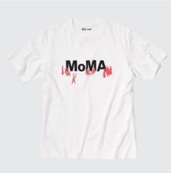ユニクロ　MoMA Tシャツ Lサイズ ホワイト