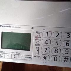 パナソニックFax付き電話二年生未使用