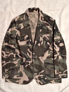 ビームスプラス カモ柄シャツジャケット