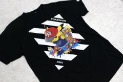 メンズL　黒　ポケモン　渋谷　デザインラボ　ピカチュウ　ポケモンセンターのサムネイル