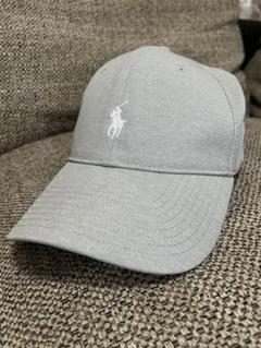 ポロラルフローレン　キャップ新品　グレーxホワイトロゴ POLO RALPH LAUREN Ralph Lauren ポロ ラルフローレン ベース