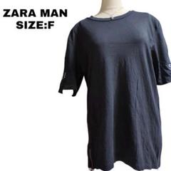 ZARA MAN レイヤードTシャツ BEAUTIFUL DESIRE 黒 M