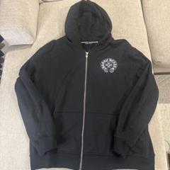 CHROMEHEARTS ブラックパーカー XL キャラクターイラスト
