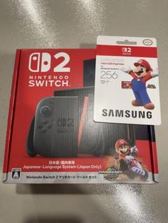 新品未開封Switch2本体マリオカートワールドSDカードセット256GB