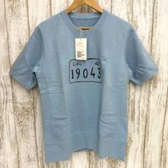 女の子向けプレゼント集結 nm-838) visvim 半袖スウェット ブルー サイズ4 トップス