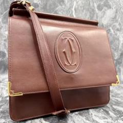 ✨️美品✨カルティエ Cartier ショルダーバッグ 斜め掛け マストラインのサムネイル