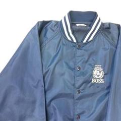 コロコロシロホン 専用　BOSS スタジャン Lサイズ ネイビー/ゴールド BOSS（スタジャン）のフリマアイテム一覧