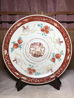 古伊万里 蝶花紋 大皿 φ40cm(K-YC516) 古伊万里 蝶花紋 大皿 φ40cm(K-YC516) - メルカリ