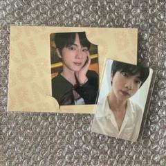 BTS ジン Echo Weverse 限定絵柄 フォトカード2枚セット