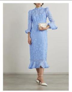 カットアウト★リネン★レース★ワンピース★ ZIMMERMANN Zimmermann】NATURA LACE PATCH MINI レースパッチ ミニドレス