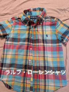 Ralph Lauren 半袖チェックシャツ 4T 110cm