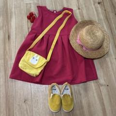 めいちゃんワンピース 80cm帽子 バッグ めいちゃんワンピース 80cm帽子 バッグ