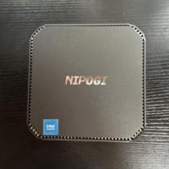 NIPOGI ミニPC Intel Inside 本体と電源アダプター