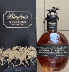 Blanton’s ブラントン バーボン 1997年，ブラック 2004年セット Amazon.co.jp: ブラントン ブラック/BLANTON'S BLACK LABEL