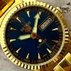 SEIKO アンティークウオッチ　70S　ネイビーブルー　自動巻き時計 SEIKO アンティークウオッチ 70S ネイビーブルー 自動巻き時計