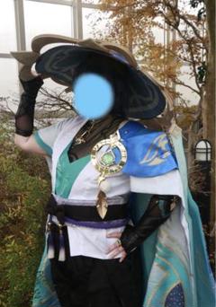 三分妄想 原神 コスプレ スカラマシュ 散兵 放浪者 衣装