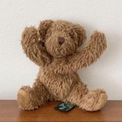 テディベア RUSS Berrie社 アメリカン USA Russ Berrie Moonbeam Teddy Bear Plush White With Rattle Baby