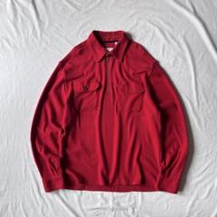 珍品] 90s-00s ORVIS スウェット プルオーバーシャツ 赤 古着