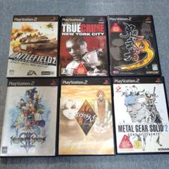 PS2☆ゲームソフト 6本セット