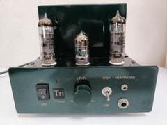 真空管ステレオアンプ（電池管）プロト final tube 2 way amp