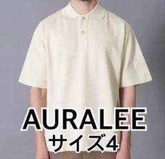 AURALEE 22SS ポロシャツ　サイズ3 AURALEE コットンポロシャツ サイズ3 - メルカリ