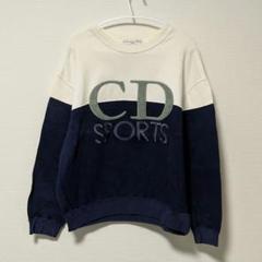 売れ筋がひ新作！ SPORTS Dior Christian スウェット メルカリ - ホワイト×ネイビー L トップス