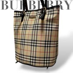 Burberrys バーバリーズ トートバッグ バケツ型 ブラック