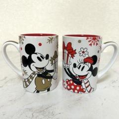 ミッキー・ミニー クリスマスマグカップセット ペア ディズニー