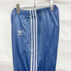80s adidas USA製 センタープレス トラックパンツ ジャージ 古着