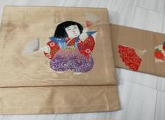 童子柄帯の中古/未使用品 - メルカリ 童子柄帯の中古/未使用品 - メルカリ