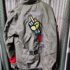 完売品【punk drunkers】裏地 総柄/ダッフルコート/M/コート PUNK DRUNKERS - 日章モッズコート | DOLL