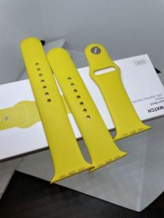 Apple Watch 42mm ケース用 イエロースポーツバンド