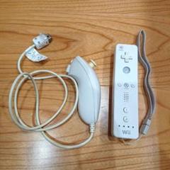 Wiiリモコンとヌンチャクセット　ジャンク品