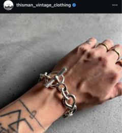THISMAN ORIGINAL BRACELET チェーンブレスレット