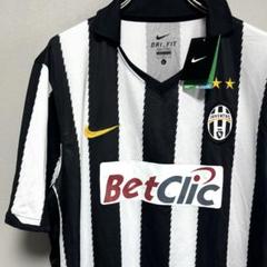 H78-N◆イタリア製◆ Juventus ユベントス　ゲームシャツ 公式 ◆ 00's 公式 JUVENTUS ユベントス NEDVED ネドベド ユニフォーム