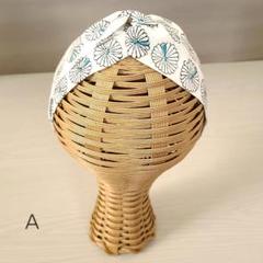 admi キッズ ヘアターバン クロスターバン ヘアバンド
