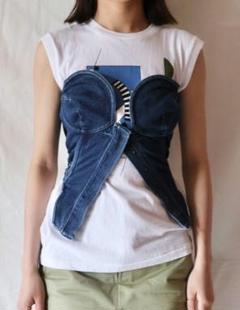 FUMIKA UCHIDA ストレッチデニムビスチェ　size36 m56650879024_1.jpg?1750113192