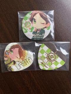 2016 クルパ 2017 春ツ うらたぬき デフォ ハート 缶バッジ セット