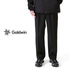 新品！25年製Goldwin ゴールドウィン ワンタック ストレートパンツ黒3 公式】ワンタックストレートパンツ（ユニセックス）｜ゴールド