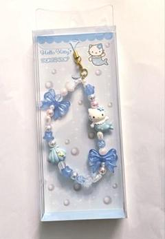 ハローキティ　2002年　海がすき　マーメイド　根付け　ストラップ ハローキティ 2002年 海がすき マーメイド 根付け ストラップ