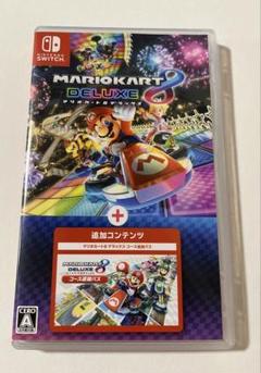 Switch マリオカート8 デラックス+コース追加パス ジャケット折れあり Switch マリオカート8 デラックス+コース追加パス ジャケット