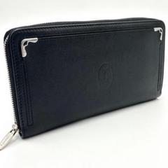 とめきち　カルティエ マスト ドゥ ラウンドファスナー ジップ 長財布 とめきち様専用 カルティエ マスト ドゥ ラウンドファスナー