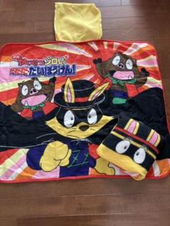 膝掛け4枚セット スヌーピー・しまじろう他
