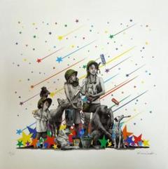 Roamcouch ロームカウチ「矛盾の都市から」オリジナル版画 ジークレー額装 Roamcouch ロームカウチ「矛盾の都市から」オリジナル版画